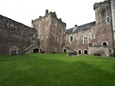 El castillo de Doune, un escenario medieval de película