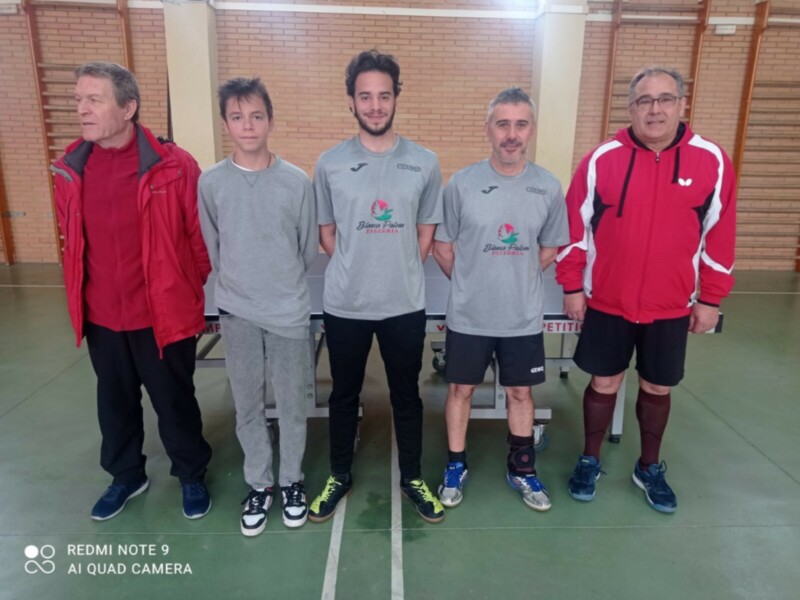 El CD El Puerto Tenis de Mesa campeón de su grupo