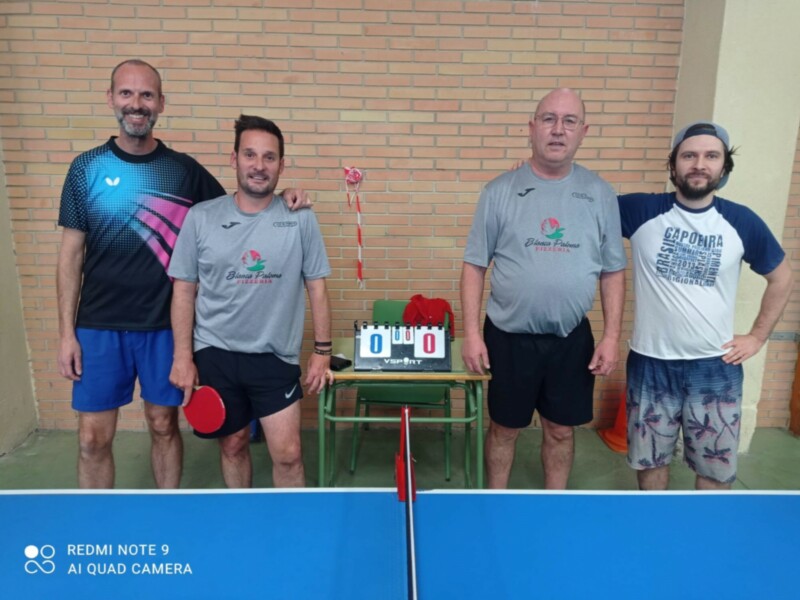 Terminó la Liga interna por equipos del C.D. EL PUERTO TENIS DE MESA