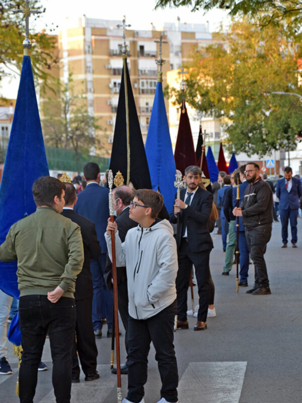 Ntro. Padre Jesús de la Caridad bendijo la barriada de los Príncipes y sus calles adyacentes de Sevilla