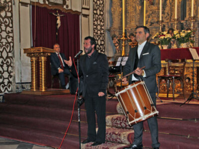 Concierto Benéfico cofrade de Castañuelas y saetas en el monasterio de San  Leandro de Sevilla