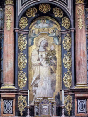 El 8 de mayo, la iglesia celebra la memoria de maría medianera de todas las gracias