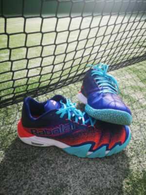 La sensación de pisar como El Lobo con Babolat 