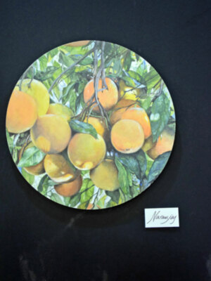 Con diecisiete obras en el Círculo Mercantil de Sevilla que abarca unas amplias gamas de temas Sabino  Moreno nos transporta a su pueblo natal de Pozo