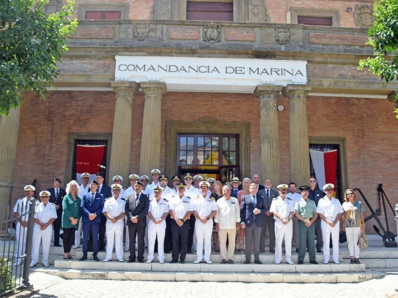  Sencillo, pero emotivo homenaje a nuestros héroes, de la guerra de Cuba, Puerto Rico y Filipina organizado por la Comandancia de Marina de Sevilla 