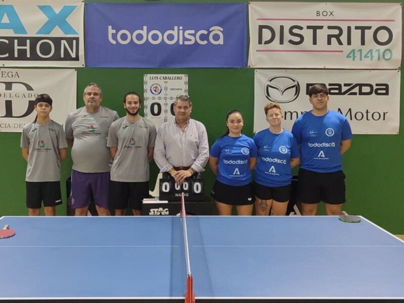 Sigue la racha de victorias del Club Deportivo El Puerto Tenis de Mesa “Pizzería Blanca Paloma”
