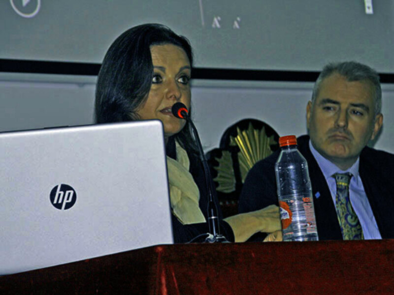 Mª Ángeles González Godoy  presento su libro “La constelación sobre el Guadalquivir “en el ateneo de Sevilla 