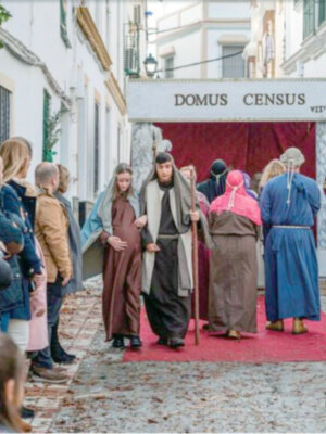 Alcalá del Río vuelve a poner en escena "Sucedió en Belén", el Belén más visitado de la provincia de Sevilla