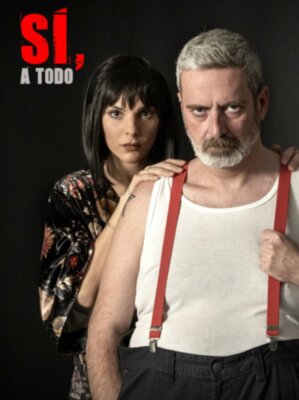 "Sí, a todo", protagonizada por Abel Mora y Maka Rey, en el Teatro La Fundición de Sevilla este fin de semana