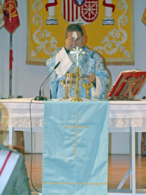 Misa en Capitanía a la Inmaculada, patrona de Infantería en Sevilla