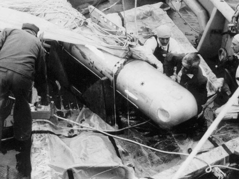 El accidente nuclear en Palomares, en "Operación flecha rota"