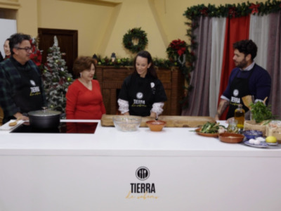 Especial de Nochebuena de "Tierra de Sabores" en Encinas Reales, Córdoba