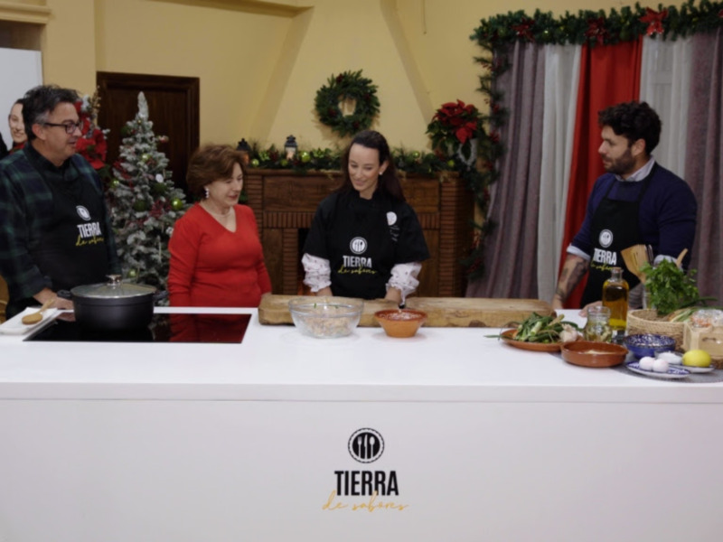 Especial de Nochebuena de "Tierra de Sabores" en Encinas Reales, Córdoba
