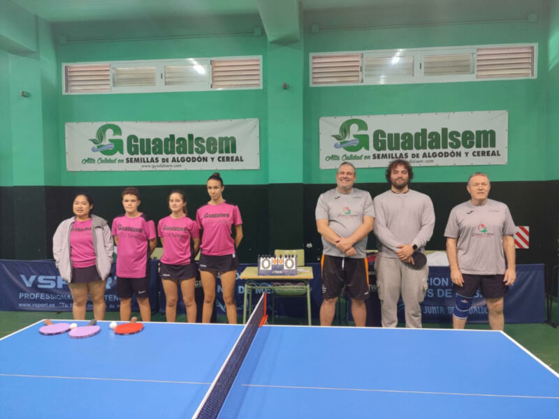 Nueva victoria del equipo del Club Deportivo El Puerto Tenis de Mesa “Pizzería Blanca Paloma” en la categoría de Súper División Andaluza