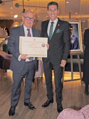 La Hermandad Monárquica de España en Sevilla brinda por el cumpleaños del Rey Felipe VI y por la salud del monarca