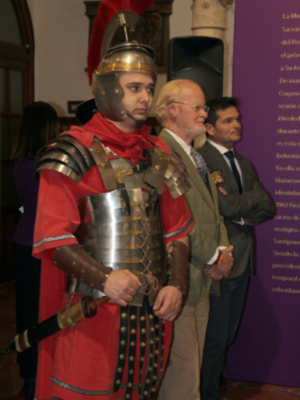 El Círculo de Pasión del Mercantil de Sevilla celebró la exposición del Nazareno de Santiponce