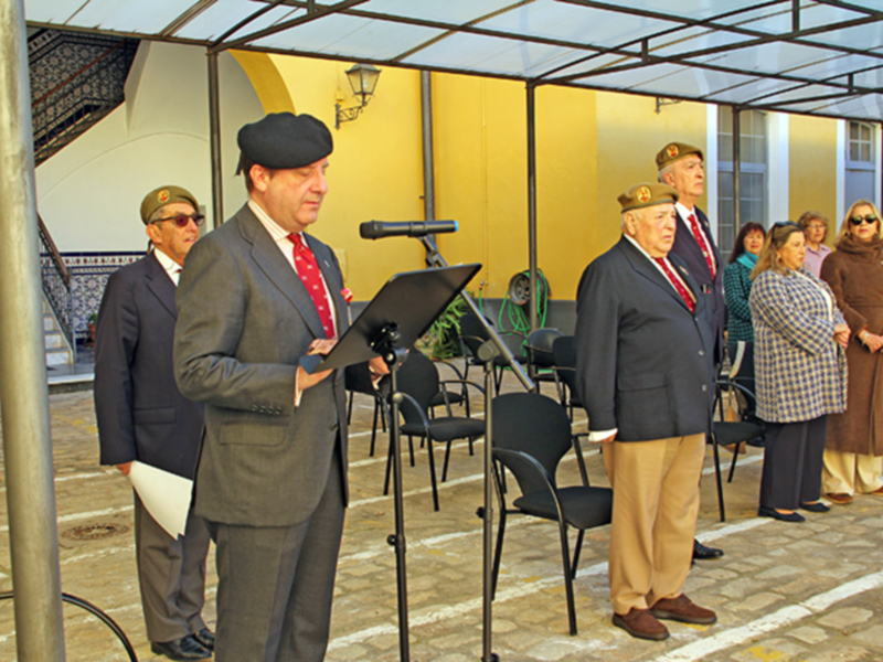 Pero no fue hasta el día 13 de mayo de 2017, con motivo de la Jura de Bandera, para personal civil,