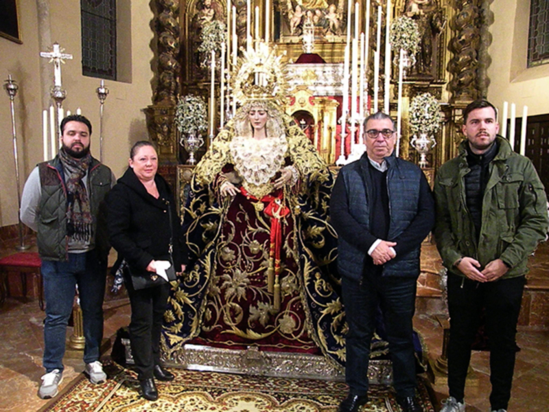 La Virgen de la Esperanza, de Alcalá del Río ya tiene capataz