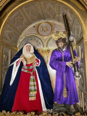 La Esperanza de Alcalá del Río de hebrea, para la Cuaresma