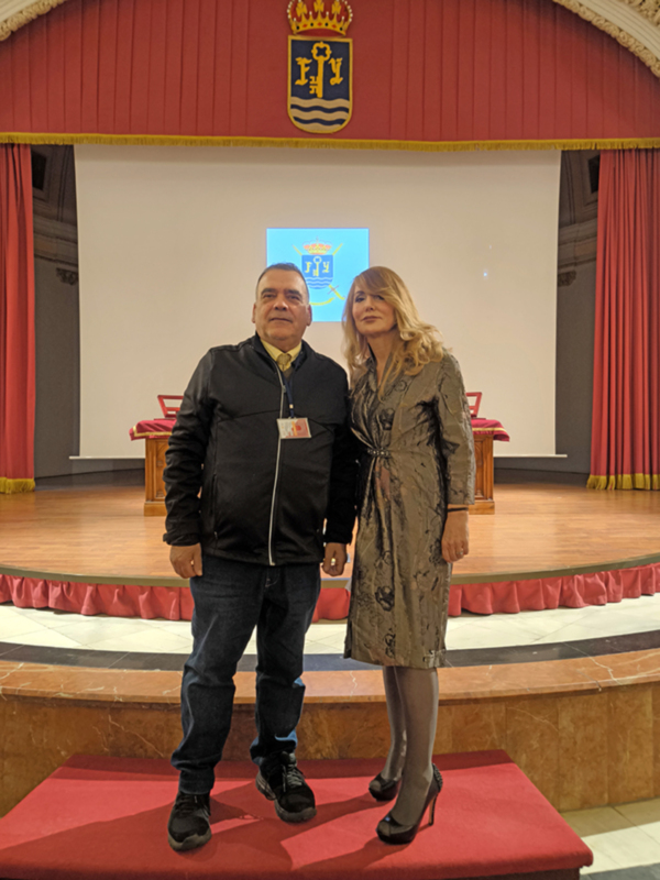 Presentación de los libros de D. Guillermo Frontela  en Sevilla 