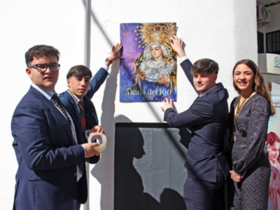 En la Parroquia de Ntra, Sra. de la Asunción de Alcalá del Río se presentó el cartel de la Cuaresma Soleana 2024