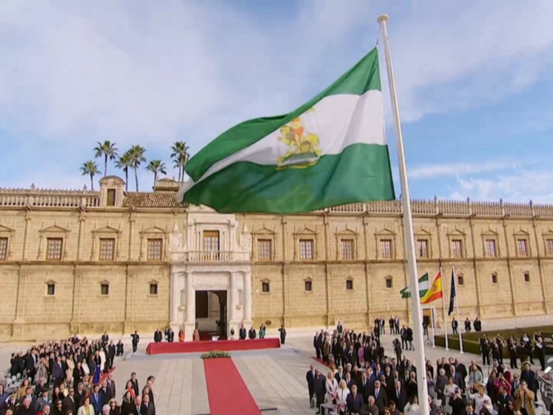 Canal Sur Radio y Televisión emite en directo los actos institucionales del 28F y la entrega de las Medallas de Andalucía