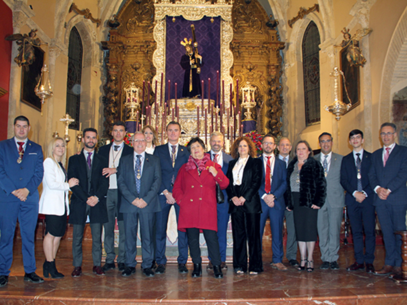 Ramiro Delgado Rendón, nuevo Hermano Mayor de la Hermandad de Jesús Nazareno de Alcalá del Río.
