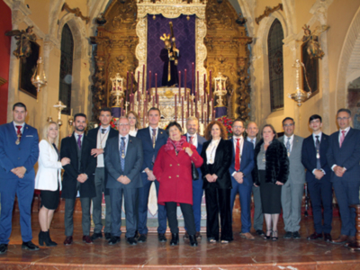 Ramiro Delgado Rendón, nuevo Hermano Mayor de la Hermandad de Jesús Nazareno de Alcalá del Río.