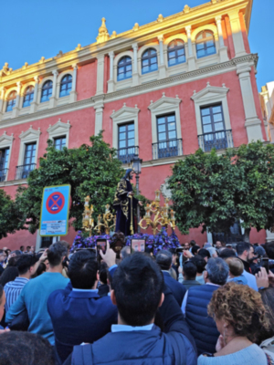 El Señor de la Redención presidió el Vía-crucis del Consejo de Cofradía de Sevilla