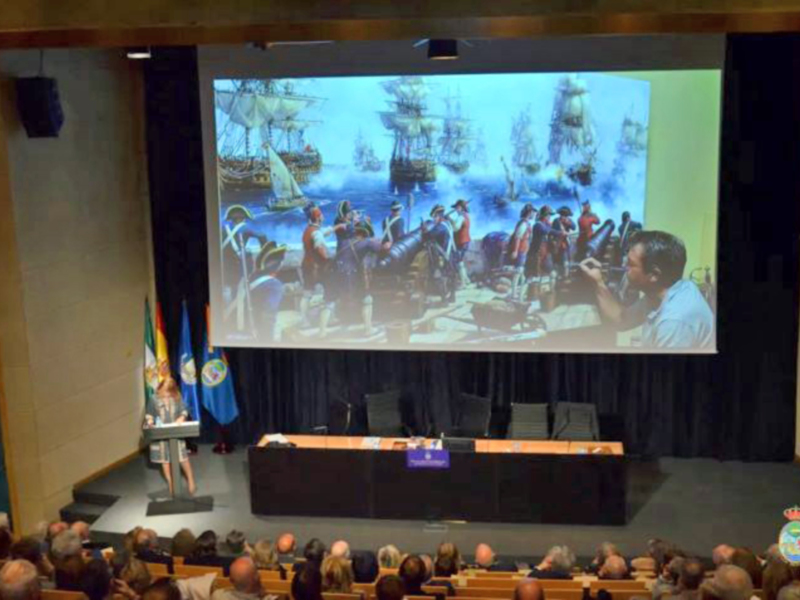 El mar y la Infantería de Marina en la obra de Ferrer-Dalmau