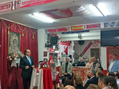 Pregón de Semana Santa de la Peña Sentimiento Rojiblanco