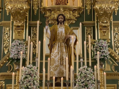 La misa de Canal Sur, en el XXV aniversario del Cristo de la Misericordia de Marbella