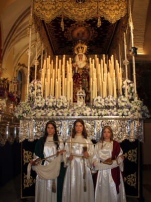 El Miércoles Santo en Alcalá del Río se queda sin cofradía de Jesús por el paso de la Borrasca “Nelson”