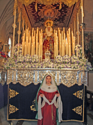 La borrasca “Nelson” obliga a suspender la procesión de Jesús en Alcalá del Río