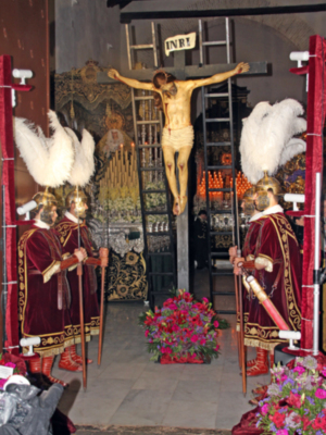El viernes Santo de Alcalá del Río especialmente ha habido muchas lagrimas, de los que esperaban con más ilusión en este día.