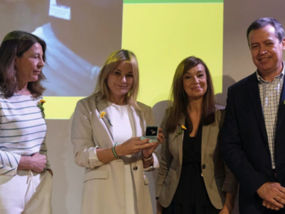 Canal Sur recibe en Málaga la Insignia Cudeca 2023