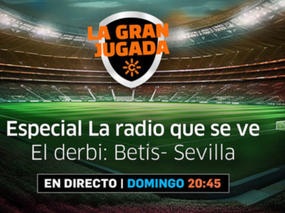 CanalSur Radio y CanalSur Más presentan "La Radio que se ve", una experiencia multiformato para el derbi Betis-Sevilla