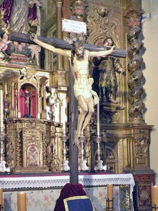 Alcalá del Río celebra la Santa misa del Grupo de Fieles del Cristo del Buen Fin