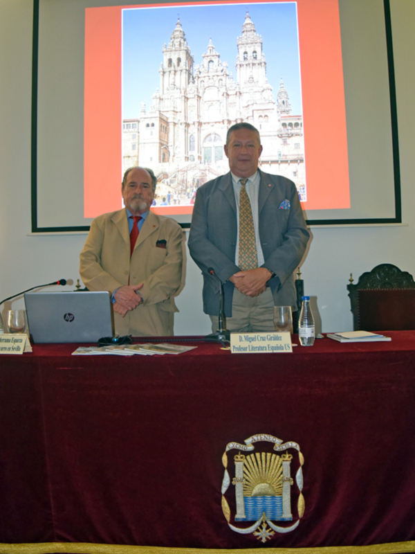 Entre los diversos caminos que llevan a la Catedral de Santiago no son pocos los que pasan por Navarra, conferencia en el Ateneo de Sevilla 