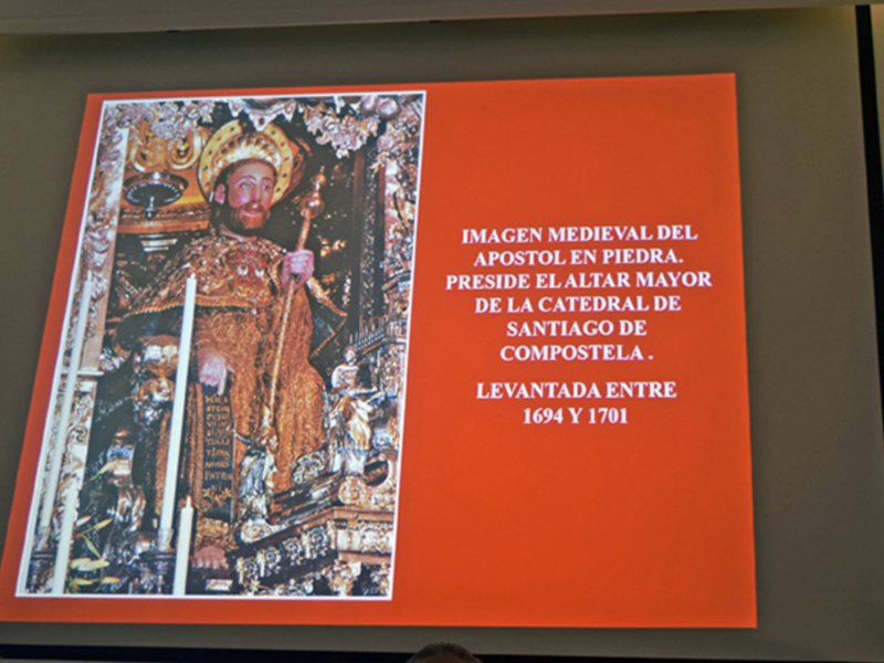 El Ateneo de Sevilla presentó la conferencia “Los inicios del camino de Santiago y su paso por Navarra”
