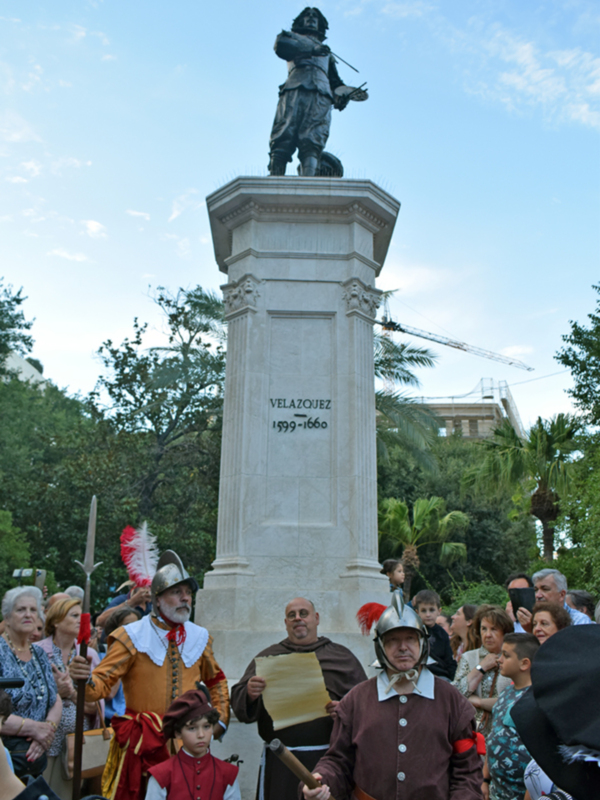 El Tercio de Olivares desfiló por sevilla en homenaje al pintor Velazquez