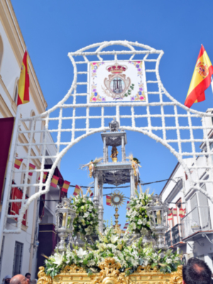 Santa Misa y procesión del Corpus Christi en Alcalá del Río