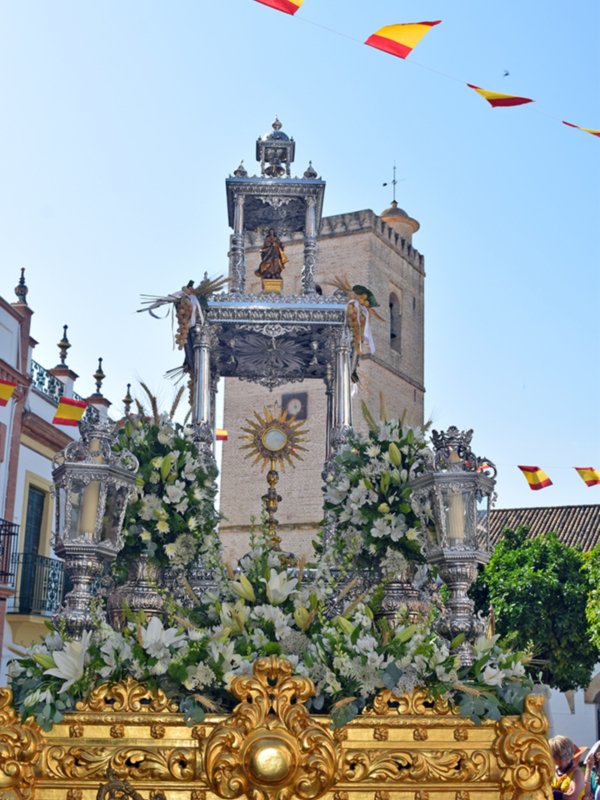 Celebración del Corpus Christi en Alcalá del Río