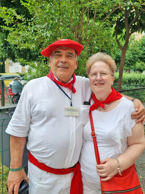 La capital andaluza también celebra las fiestas de San Fermín