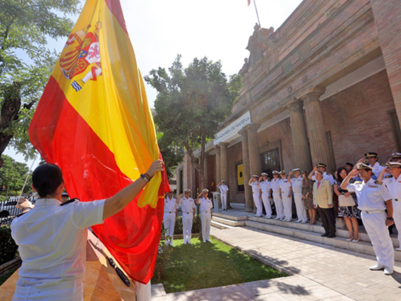 Homenaje a los caídos de la Armada Española en la guerra de 1898 en Filipina, Cuba y Puerto Rico