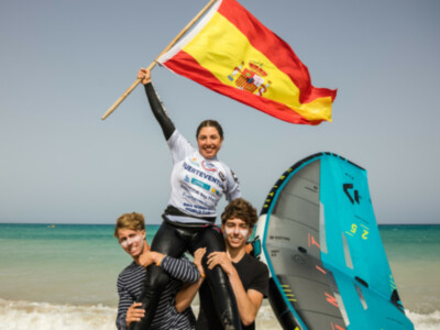 Corona para el Náutico Sevilla en la Copa del Mundo de wingfoil