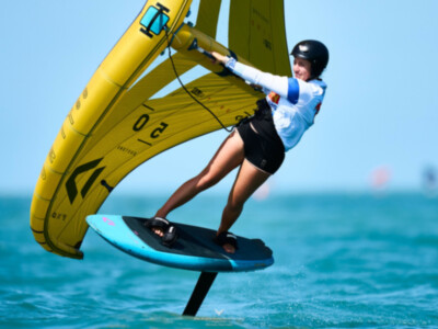 Nuevo éxito del Club Náutico en la Copa del Mundo de wingfoil