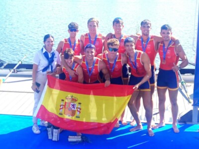 Bronce sevillanoi en el Campeonato de Europa sub23 de remo