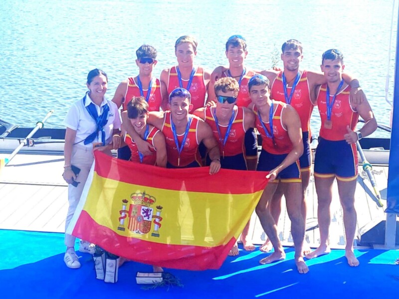 Bronce sevillanoi en el Campeonato de Europa sub23 de remo