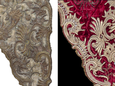 "El Simpecado Blanco de la Divina Pastora de Cantillana: Una Insignia de Valor Artístico y Devocional, Confirmada como Obra de Antonia Bazo Davied"